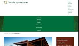 
							         Maricopa Campus - Central Arizona College								  
							    