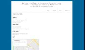 
							         Marietta Rheumatology Associatese								  
							    