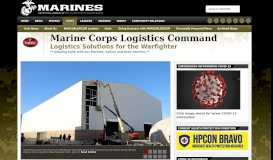 
							         Marine Corps Logistics Command								  
							    
