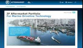 
							         Marine Driveline Technology - ZF Aftermarket								  
							    