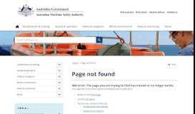 
							         Marine levy payment portal - Australian Maritime Safety Authority								  
							    