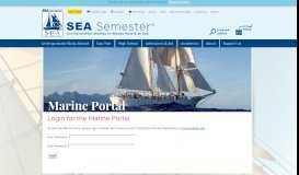 
							         Marine Portal - Study Abroad with SEA Semester | Sea Education ...								  
							    