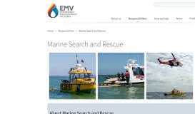 
							         Marine Search and Rescue | Emergency Management Victoria								  
							    