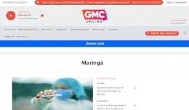 
							         Maringá - Portal GMC Online								  
							    