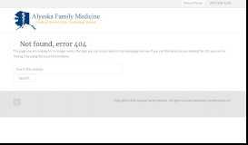 
							         Mario A. Lanza, MD, FAAFP, MRO - Alyeska Family Medicine								  
							    