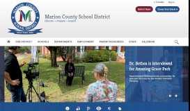 
							         Marion County School District / Homepage								  
							    