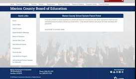 
							         Marion County School System Parent Portal - Marion County Board of ...								  
							    