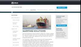 
							         Maritime Solutions | Alere Toxicology								  
							    