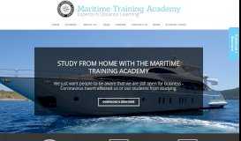
							         Maritime Training Diplomas & Courses | Maritime Training Academy ...								  
							    