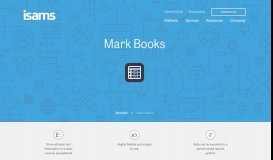 
							         Mark Books - iSAMS								  
							    