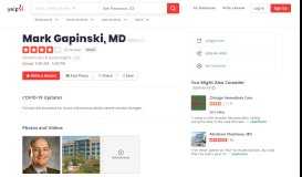 
							         Mark Gapinski, MD - 19 Reviews - Obstetricians & Gynecologists - 25 ...								  
							    