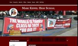 
							         Mark Keppel High School								  
							    