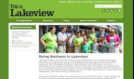 
							         Market Data Portal - Lakeview Chamber of Commerce, IL								  
							    