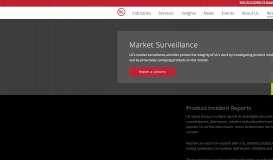 
							         Market Surveillance | UL - UL.com								  
							    