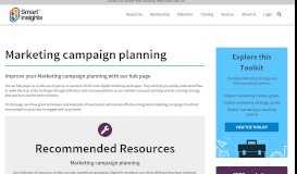 
							         Marketing campaign planning - Smart Insights								  
							    