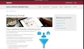 
							         Marketing Portal | Equifax - Data-driven Marketing								  
							    