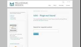 
							         Marketingportal - Fachbegriff - Melaschuk-Medien								  
							    