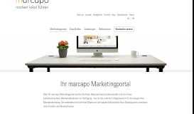 
							         Marketingportal von marcapo - marcapo GmbH								  
							    
