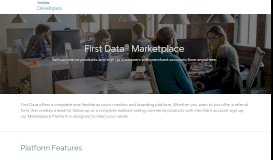 
							         Marketplace - First Data Developer Portal								  
							    