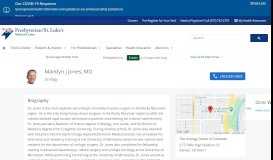 
							         Marklyn J Jones MD - Find a Doctor | PSL								  
							    
