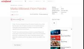 
							         Marko Milosevic from Pandex – Dirty Scam								  
							    