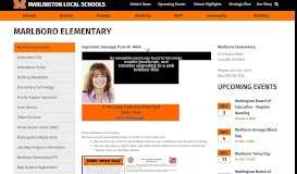
							         Marlboro Elementary - Marlington Local Schools								  
							    