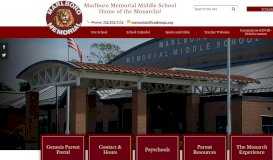 
							         Marlboro Memorial Middle School								  
							    