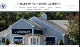 
							         Marlboro Montessori Academy | NJ's Premier Montessori School								  
							    