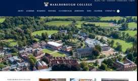 
							         Marlborough College | Co-Educational Independent Boarding School ...								  
							    