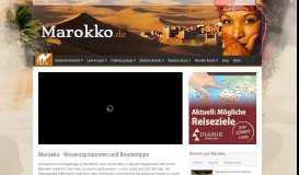 
							         Marokko – Reisen und Reise-Informationen | Marokko Reisen ...								  
							    