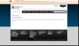 
							         Marquette University Web Portal (CheckMarq) And E-Mail | Marquette ...								  
							    