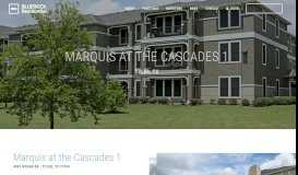 
							         Marquis at the Cascades 1 - Bluerock Residential Growth REIT								  
							    