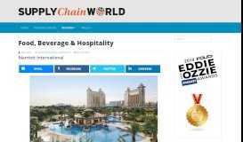 
							         Marriott International - Supply Chain World								  
							    
