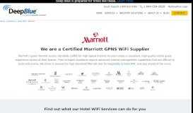 
							         Marriott WiFi Connection Instructions - Deep Blue Communications								  
							    