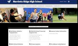 
							         Marriotts Ridge High School								  
							    