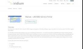 
							         Marsat - LBS/SBD Service Portal | Iridium Satellite Communications								  
							    