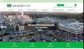 
							         Marshall Health								  
							    