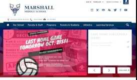 
							         Marshall Middle / Homepage - Wichita Public Schools								  
							    