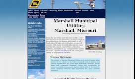 
							         Marshall Municipal Utilities								  
							    
