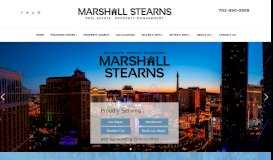 
							         Marshall Stearns, Las Vegas Real Estate Expert - Custom content page								  
							    