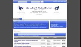 
							         Marshfield R-1 Schools MO - TalentEd Hire								  
							    