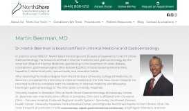
							         Martin Beerman, MD | Physician | North Shore Gastroenterology OH								  
							    