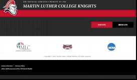 
							         Martin Luther College Athletics								  
							    