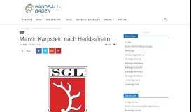 
							         Marvin Kikillus 1. Neuzugang für die SGSW | Badenliga | Das ...								  
							    