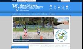 
							         Mary C. Howse ES / Homepage - West Chester Area School District								  
							    