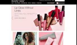 
							         Mary Kay | Official Site								  
							    