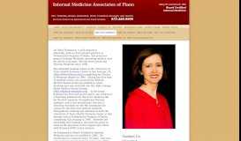 
							         Mary M. Hammack ... - Internal Medicine Associates of Plano, PA								  
							    