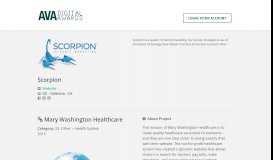 
							         Mary Washington Healthcare | AVA Digital Awards								  
							    