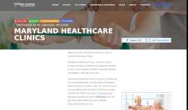 
							         Maryland Healthcare Clinics, Baltimore - Place Lookup								  
							    