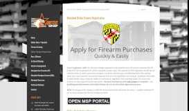
							         Maryland Online Firearm Registration | United Gun Shop								  
							    